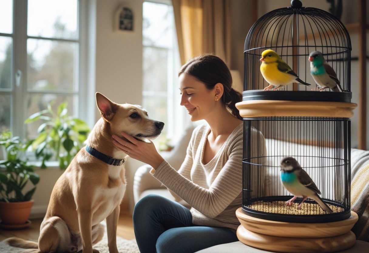 Sådan skaber du et trygt hjem for både fugle og hunde
